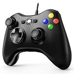 Wamiao Controller for Xbox 360,PC Controller USB Wired Joystick Gamepad for Xbox 360, Ergonomic Design Controller for Microsoft Xbox 360 Slim PC with Windows Vista /7/8/10/XP