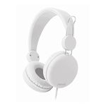 Maxell 303641 Spectrum HP Headphones with Inline Microphone – White