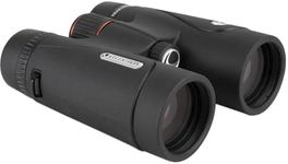 Celestron 71407 TrailSeeker ED 10 x 42 Roof Prism Binocular, Fully Multi-Coated Lens, BaK-4 Prism Glass, Black