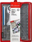 SINGER Learn to Quilt Sewing Kit for Beginners and Adults with Rotary Cutter, Cutting Mat, Acrylic Ruler, and more