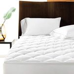 Linens Limited Polycotton Quilted Mattress Protector, Extra Deep, Super King