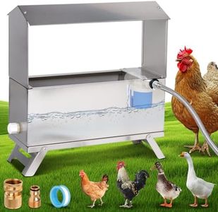 8L Stainless Steel Chicken Waterer