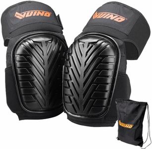 VUINO Professional Heavy Duty Knee Pads for Work,with EVA Foam Padding Comfortable Gel Cushion and Adjustable Straps for Gardening, Cleaning, Flooring, Tiling and Construction