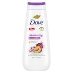 Dove Rebalancing Body Wash for renewed, healthy-looking skin Plum & Sakura Blossom gentle body cleanser hydrates dry skin 325 ml