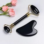 Black Obsidian Jade Facial Roller &