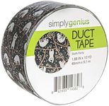 Simply Genius Pattern Duct Tape Heavy Duty - Craft Supplies for Kids & Adults - Colored Duct Tape - Single Roll 1.8 in x 10 Yards - Colorful Tape for DIY, Craft & Home Improvement (Sloth Party)