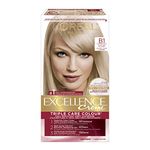 L’Oréal Paris Excellence Crème Permanent Hair Color, B1 Light Ash Blonde, 100% Grey Coverage, Hair Dye, 1 EA (Packaging May Vary)