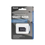 Generic BASEQI UHS-II Aluminum microSD Adapter for 2021 M1 MacBook Pro 14"" & 16” (Space Black, Adapter), isda420a