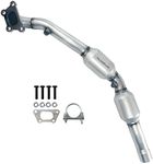 PULCHERFLOW Left Catalytic Converter Compatible with 2012 2013 2014 2015 Chevrolet Camaro 3.6L V6 Driver Side Catalytic Convertor High Performance (EPA Compliant)