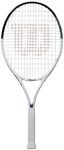 Wilson WR148810H Roland Garros Elite Junior Rigid Tennis Racquet, 25 Inches, Grip Size 2, White x Blue