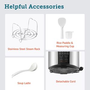 COSORI 5.7L Pressure Cooker – Multi-Function Electric Cooker