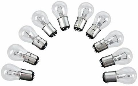 Camco 54794 1142 Auto/Marine/RV Double Contact Bayonet Replacement Light Bulb - Box of 10