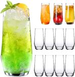 Cadamada 18oz Drinking Glasses, Hig