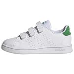 Adidas Kids Advantage Cf C Flat, FTWR White, 2 UK