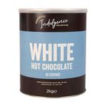 Indulgence Collection White Hot Chocolate 2kg, 80 Servings - Premium White Chocolate Powder - Rich and Velvety Drinking Chocolate Perfect for Any Occasion