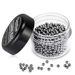 Simtive 1000 PCS Decanter Cleaning Beads, Stainless Steel Cleaning Balls for Wine Decanters, Bottles, Carafes and Vases