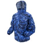 Frogg Toggs All Purpose Waterproof Rain Jacket, Men's, Small, Blue Marlin