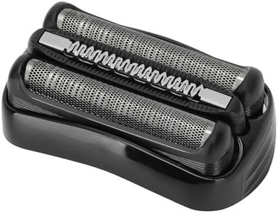 Pièce de Rechange Series 3 21b, Pièce de Rasage rechange avec à Grille, Tête de Rasoir électrique compatible avec le Rasoir Homme pour Braun Series 3(21B)