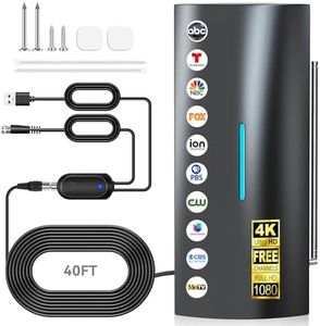 2026 Upgraded TV Antenna, 5000+ Mile Range HD Antenna with Signal Booster