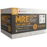 72HRS MRE Meals Canada - Survival, Camping, Emergency Food, Survival Food, Backpacking Meals, Ready To Eat (WITH MEATS)