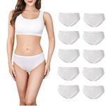 Sizi 10 Disposable Panties for Women Maternity,Periods,Body Massage,Non Transparent Double Layered Women's Travelling Briefs Use and Throw Panties for Girls Ladies Panty (XL)