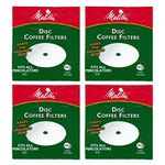 Melitta 3.5 Inch White Disc Coffee Filters (Pack of 4)