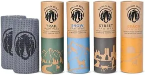 Rhino Wax - All-Terrain Dog Paw Balm Kit - 4 Protective Paw Balms (Trail Wax + Street Wax + Beach Wax + Snow Wax) - Specialized Formulas for Each Environment - Natural Lick-Safe Ingredients - USA Made