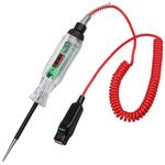 ALLmeter Digital LED Automotive Circuit Tester Voltage Tester with Accurate Readout DC 2.6V-32V Automotive Test Light with 98 Inch Extended Spring Wire Vehicle Circuits Low Voltage Light Tester