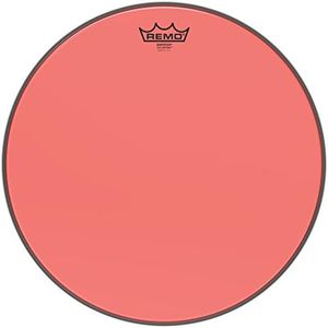 Remo Emperor Colortone Red Drumhead, 16"