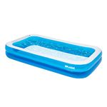 Hillington Jumbo Deluxe Rectangular Inflatable Family Swimming Pool 3.05m (120")