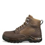 Carhartt Men's Rugged Flex WP 6" Soft Toe Work Boot, Chocolate Brown Oil Tanned, 10.5