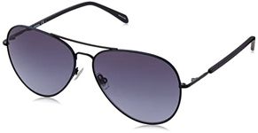 Fossil Men's Male Sunglass Style Fos 3104/G/S, Matte Black, 61mm, 14mm