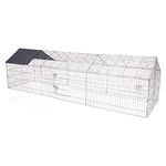 Cozy Pet Rabbit Run Playpen Rectangular with Pitched Roof 269cm Long FREE Sun Shade Guinea Pig Pen Dog Puppy Cage Ferret Play Pen RR11 (We dont ship to Channel Isls)