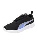 Puma Womens Supreme Comfort WNS Black-Lavendar Pop-Silver Walking Shoe - 6 UK (37905201)