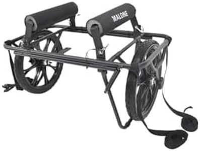 Malone Forge Bunk Style Canoe/Kayak Cart - No-Flat Tires