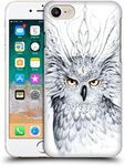 Head Case Designs Officially Licensed Jonas JoJoesArt Jicke Owl Wildlife Hard Back Case Compatible with Apple iPhone 7/8 / SE 2020 & 2022