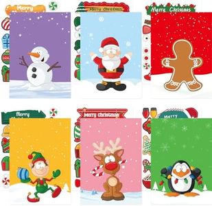 Fancy Land Christmas Cards with Envelopes and Stickers 18pcs Holiday Cards DIY Christmas Cards Making Kit Make Your Own Christmas Cards