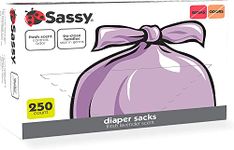 Sassy 250ct Diaper Sacks- Lavender