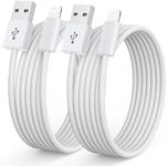 iPhone Charger Cable 2 Pack 2M [Apple MFi Certified] Lightning Cable Fast Charging Cord High Speed Data Sync Apple Charger Cable for iPhone 14 13 12 11 Pro/Pro Max XR XS X 8 7 6 Plus