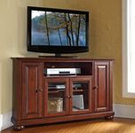 Crosley Furniture Alexandria 48-inch Corner TV Stand - Vintage Mahogany