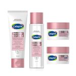Cetaphil Healthy Radiance Gift Set, Brightening Skin Care Bundle with Face Day Cream, Night Cream, Facial Toner and Facial Cleanser, with Niacinamide for Sensitive Skin prone to pigmentation