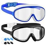 LOEO Swim Goggles Adult 2 Pack-Wide