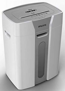 PILOT 08MC Paper and Credit Card Micro Cut Shredder for Office use with 8 Sheet Capacity, 2 x 12 mm Micro Cut, 25.6L Bin, Auto Start/Stop Sensors with 1 Year Warranty