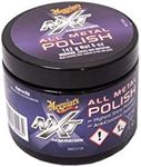 Meguiar's G13005EU NXT Generation All Metal Polish & Protect 142g Suitable for Aluminium (Polished, Cast & Billet), Chrome, Stainless Steel, Brass, Copper, Silver & Other Bright-Work Components