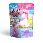 Large Unicorn Surprise Bath Bomb from Zimpli Kids, 6 Surprise Unicorn Toys to Collect, Children's Fizzing Gift Set, Stocking Filler Toy, Xmas Present for Boys & Girls