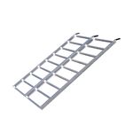 Yutrax TX102 Silver 70-inch Aluminum Bi-Fold Ramp, 1250lb Capacity