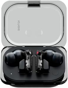 Nothing Ear (a) Wireless Earbuds with ChatGPT Integration, 45dB Hybrid Noise Cancelling Earbuds, Hi-Res Audio, Advanced Equaliser, Dual Connect, 6 Mics,42.5H Playtime Ear buds Wireless Bluetooth Black