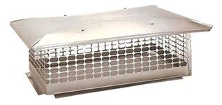 The Forever Cap CCSC2141 21 x 41 Stock Custom Stainless Steel Chimney Cap