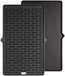 7404 Cast Iron Griddle for Weber Summit 400/600 Series Gas Grill Summit E670 E450 S470 E450, Reversible Grill Griddle Insert Accessories for Weber Summit Silver Gold Platinum, Black