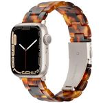 Vamyzji Compatible with Apple Watch Straps 42mm(Series 10) 41mm 40mm 38mm, Lightweight Waterproof Easy Adjustable Resin Sport iWatch Strap for Apple Watch Series 10 9 8 7 6 5 4 3 2 1 iWatch SE